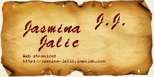 Jasmina Jalić vizit kartica